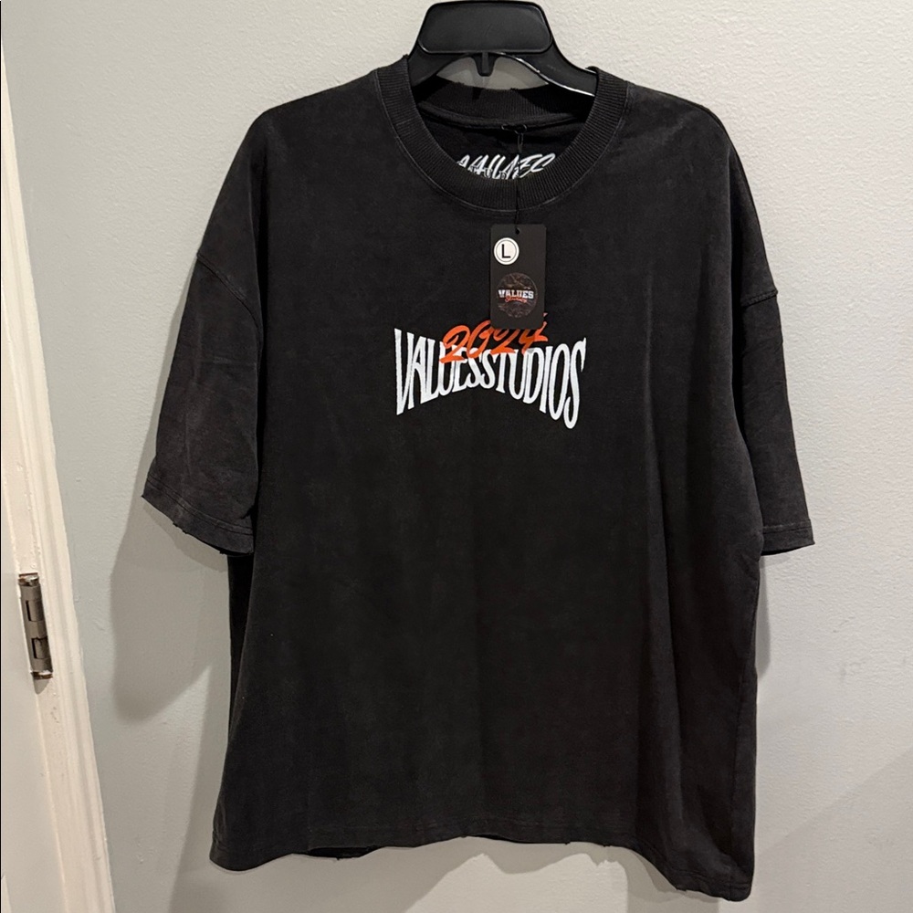 Black Men's Short Sleeve Tee